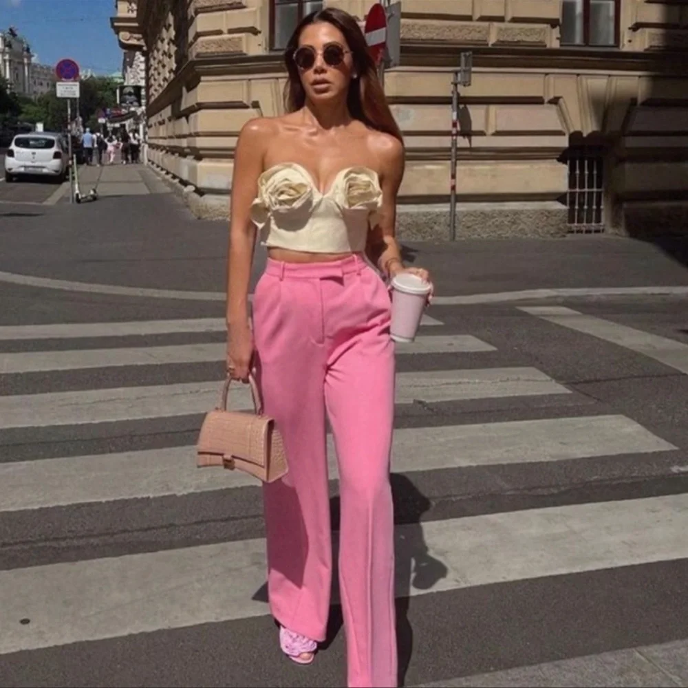 LAST 1!🔥ZARA FLORAL BUSTIER LIMITED EDITION - Picture 5 of 17